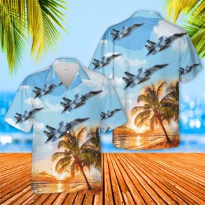 Air Force Hawaiian Shirt, USAF 65th…
