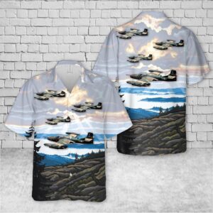 Air Force Hawaiian Shirt, USAF Illinois…
