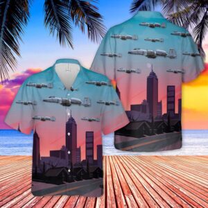 Air Force Hawaiian Shirt, USAF Indiana…