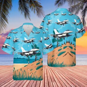 Air Force Hawaiian Shirt, USAF Indiana…