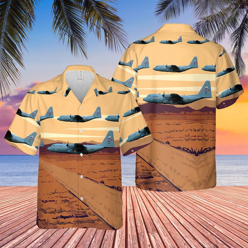 Air Force Hawaiian Shirt USAF Lockheed C 130H Hercules Tennessee Air National Guard Hawaiian Shirt Veteran Hawaiian Shirt 1 kdtpxt.jpg
