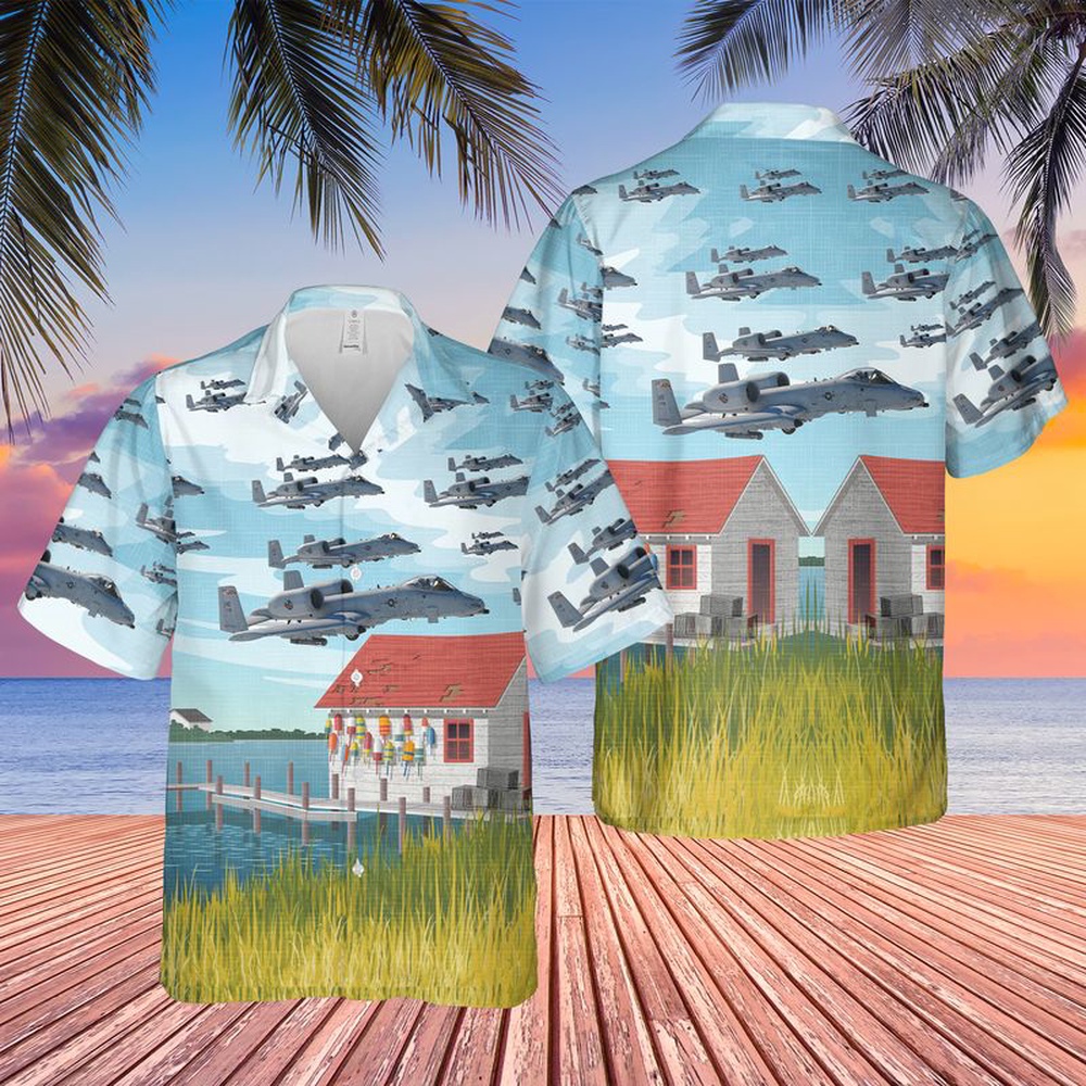 Air Force Hawaiian Shirt USAF Maryland Air National Guard 175th Wing A 10C Thunderbolt II Hawaiian Shirt Veteran Hawaiian Shirt 1 mebaug.jpg Air Force Hawaiian Shirt USAF Maryland Air National Guard 175th Wing A 10C Thunderbolt II Hawaiian Shirt Veteran Hawaiian Shirt 1 mebaug.jpg
