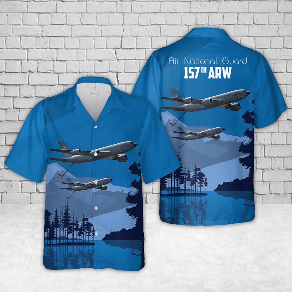 Air Force Hawaiian Shirt USAF New Hampshire ANG 157th ARW KC 135R New Hampshire Air National Guard Hawaiian Shirt Veteran Hawaiian Shirt 1 dmixxs.jpg