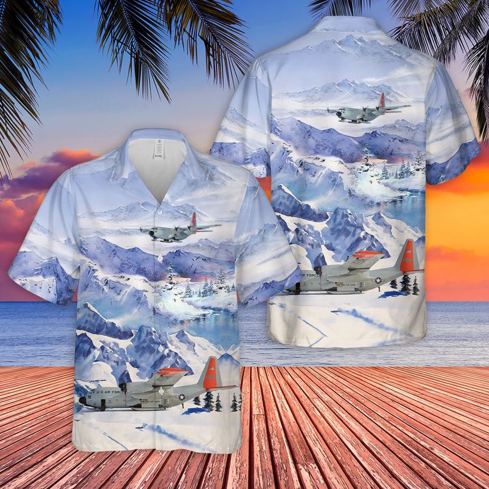 Air Force Hawaiian Shirt USAF New York Air National Guard 109th Airlift Wing LC 130 Skibird Hawaiian Shirt Veteran Hawaiian Shirt 1 nya7xd.jpg