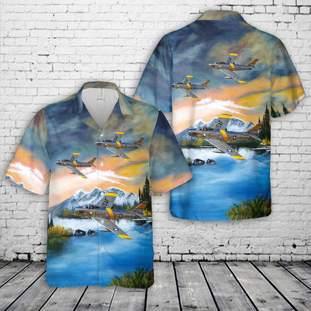 Air Force Hawaiian Shirt USAF North American F 86 Sabre Pocket Hawaiian Shirt Veteran Hawaiian Shirt 1 czeau4.jpg