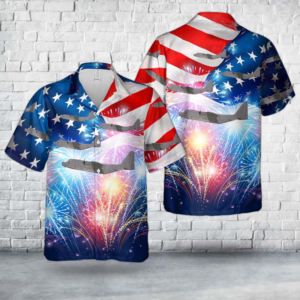 Air Force Hawaiian Shirt US Air Force 15th Special Operations Squadron MC 130H Combat Talon II 4th Of July Hawaiian Shirt Veteran Hawaiian Shirt 1 mrwnaj.jpg