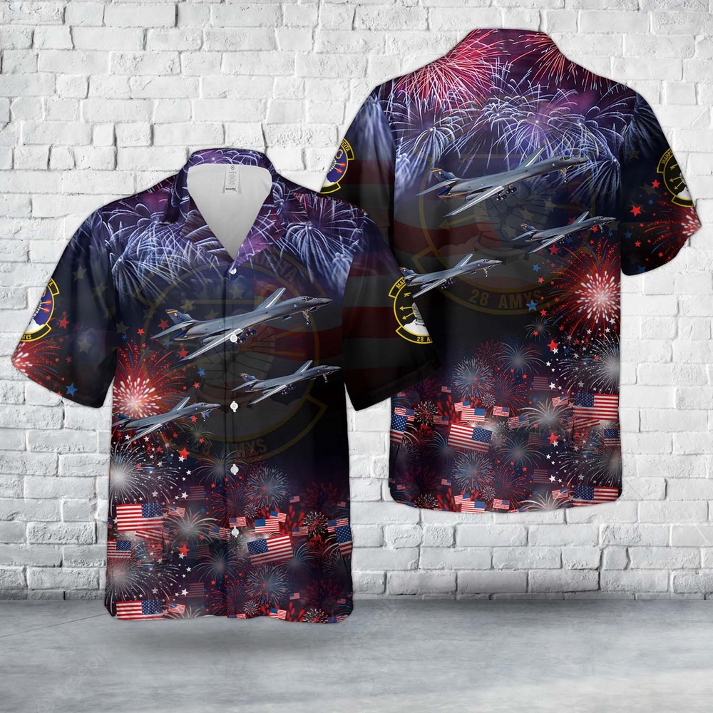 Air Force Hawaiian Shirt US Air Force 28th Aircraft Maintenance Squadron Rockwell B 1B Lancer 4th Of July Hawaiian Shirt Veteran Hawaiian Shirt 1 ntl1ru.jpg Air Force Hawaiian Shirt US Air Force 28th Aircraft Maintenance Squadron Rockwell B 1B Lancer 4th Of July Hawaiian Shirt Veteran Hawaiian Shirt 1 ntl1ru.jpg