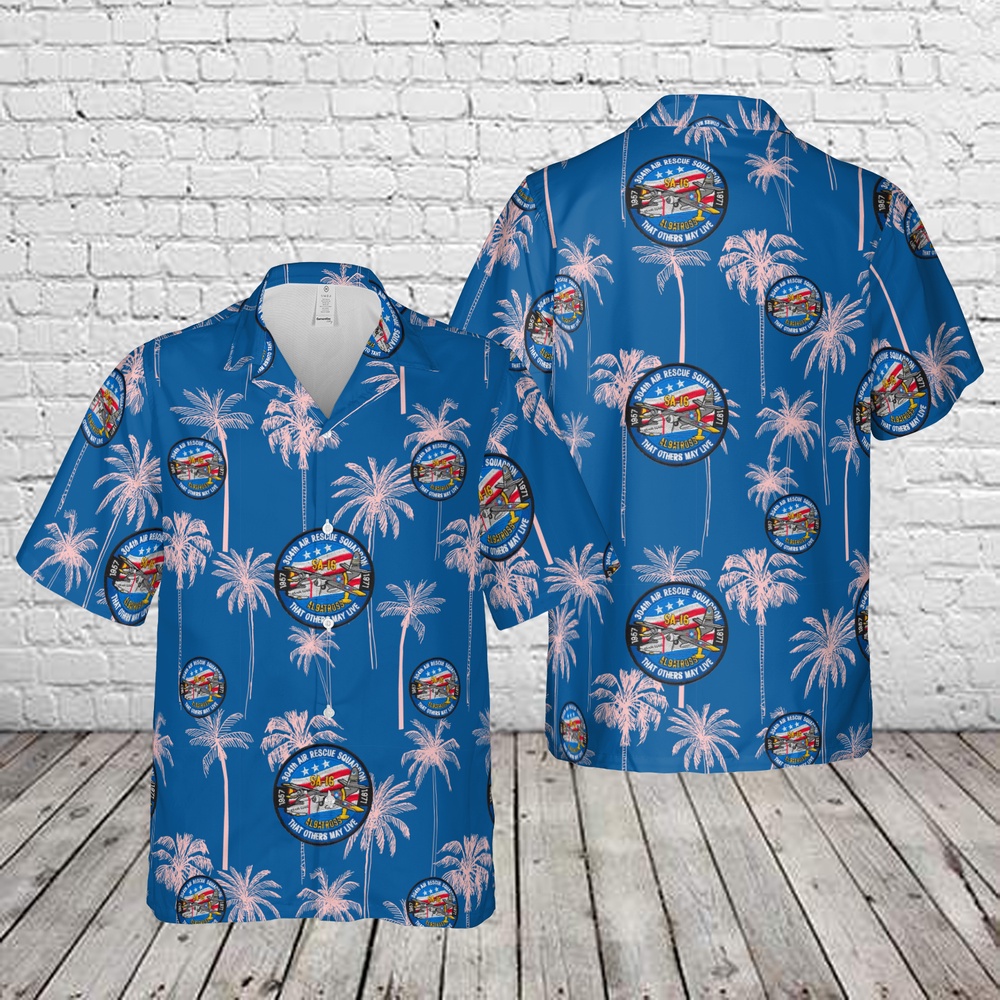 Air Force Hawaiian Shirt US Air Force 304th Air Rescue Squadron Flying SA 16 Albatross Hawaiian Shirt Veteran Hawaiian Shirt 1 prqodj.jpg