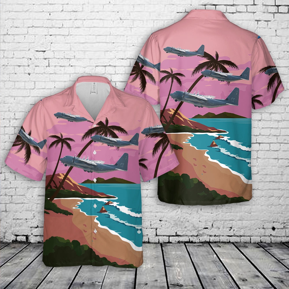 Air Force Hawaiian Shirt US Air Force 347th Rescue Group Lockheed Martin HC 130J Combat King II Hawaiian Shirt Veteran Hawaiian Shirt 1 q1kzir.jpg
