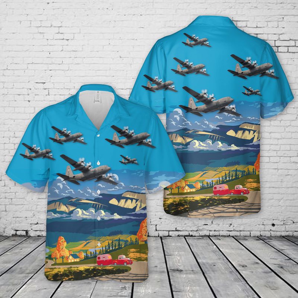 Air Force Hawaiian Shirt US Air Force 36th Airlift Squadron Lockheed C 130 Hercules Hawaiian Shirt Veteran Hawaiian Shirt 1 wdqel7.jpg