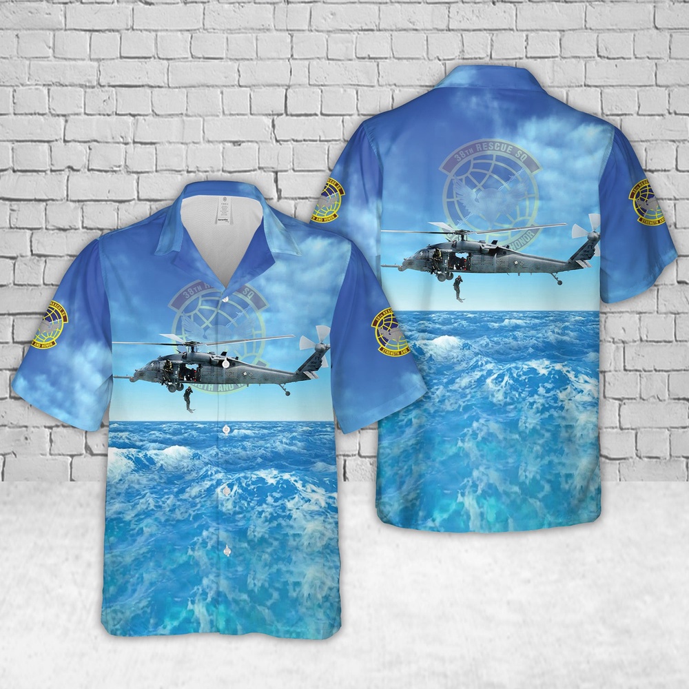 Air Force Hawaiian Shirt US Air Force 38th Rescue Squadron Sikorsky HH 60G Pave Hawk Hawaiian Shirt Veteran Hawaiian Shirt 1 qxanbn.jpg