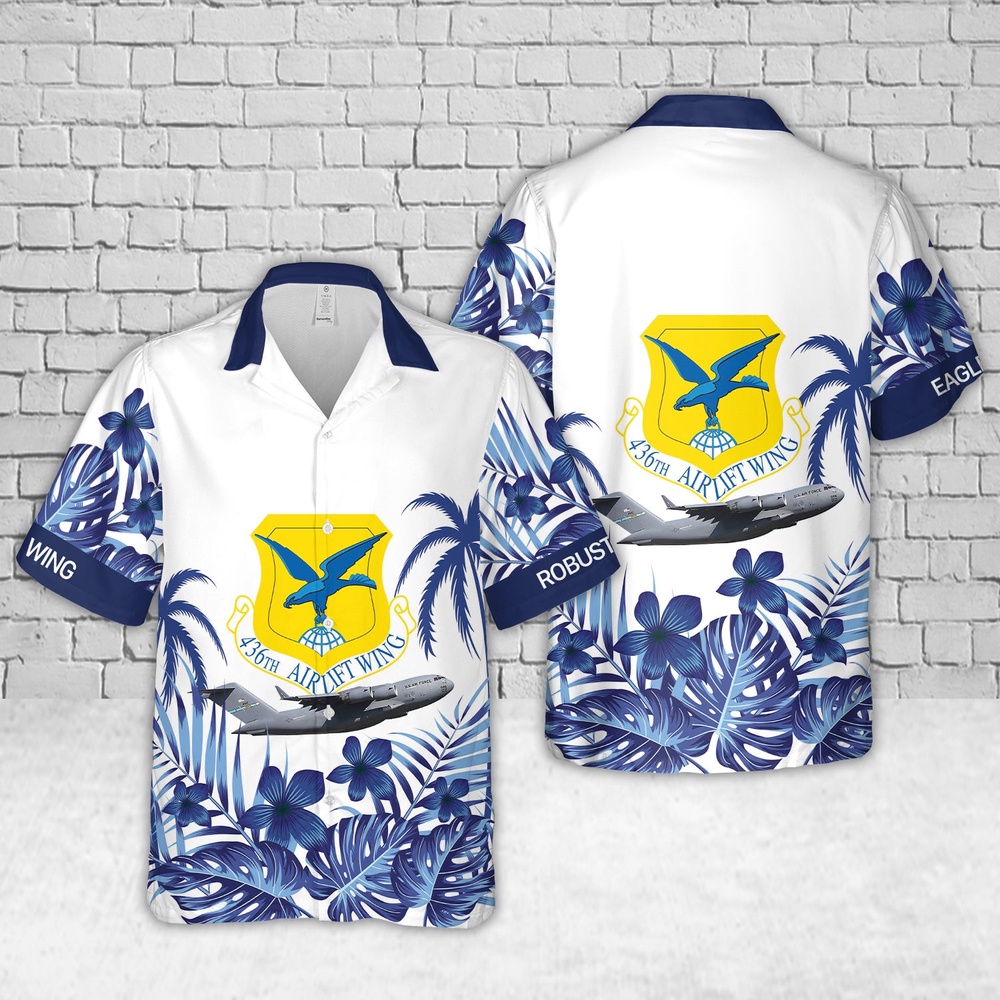 Air Force Hawaiian Shirt US Air Force 436th Airlift Wing C 17 Globemaster III Hawaiian Shirt Veteran Hawaiian Shirt 1 ay8354.jpg Air Force Hawaiian Shirt US Air Force 436th Airlift Wing C 17 Globemaster III Hawaiian Shirt Veteran Hawaiian Shirt 1 ay8354.jpg