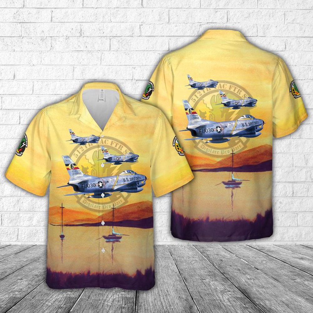 Air Force Hawaiian Shirt US Air Force 512th Fighter Squadron F 86D Sabre Hawaiian Shirt Veteran Hawaiian Shirt 1 whcipb.jpg