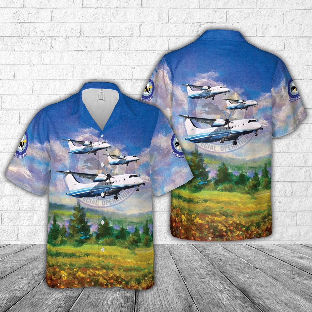 Air Force Hawaiian Shirt US Air Force 524th Special Operations Squadron C 146A Hawaiian Shirt Veteran Hawaiian Shirt 1 b2w3cl.jpg