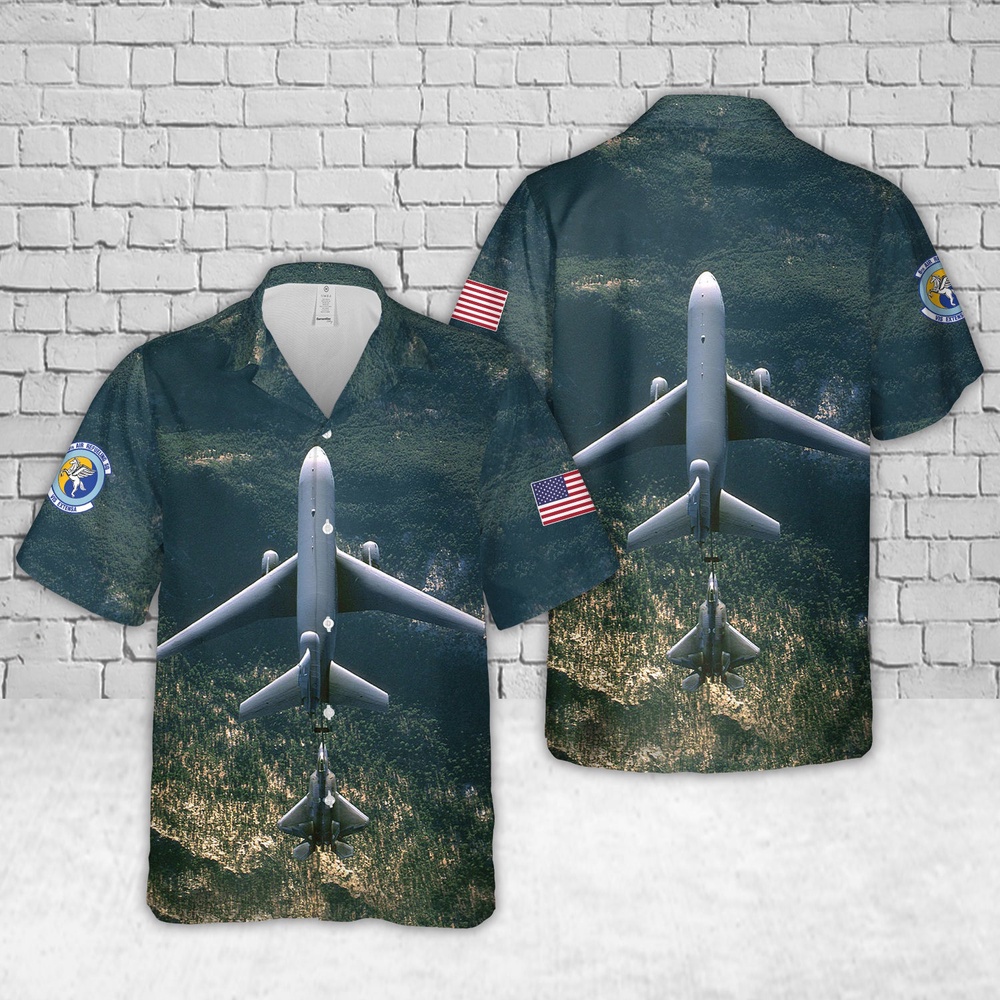 Air Force Hawaiian Shirt US Air Force 6th Air Refueling Squadron KC 10 Extender efuels an F 22 Raptor over Northern California Hawaiian Shirt 1 u6hanr.jpg Air Force Hawaiian Shirt US Air Force 6th Air Refueling Squadron KC 10 Extender efuels an F 22 Raptor over Northern California Hawaiian Shirt 1 u6hanr.jpg