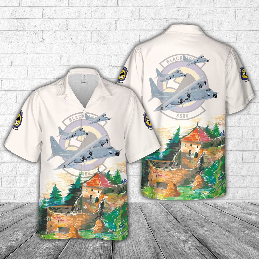Air Force Hawaiian Shirt US Air Force 8th Special Operations Squadron 8th SOS Lockheed Martin MC 130E Blackbirds Hawaiian Shirt 1 bwfujb.jpg Air Force Hawaiian Shirt US Air Force 8th Special Operations Squadron 8th SOS Lockheed Martin MC 130E Blackbirds Hawaiian Shirt 1 bwfujb.jpg