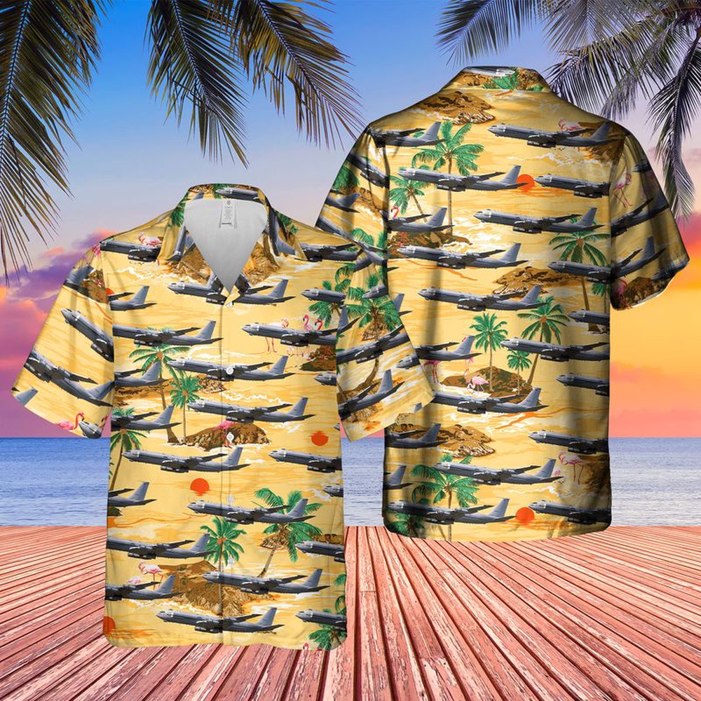 Air Force Hawaiian Shirt US Air Force Boeing 707 321B Hawaiian Shirt Veteran Hawaiian Shirt 1 yvfznw.jpg