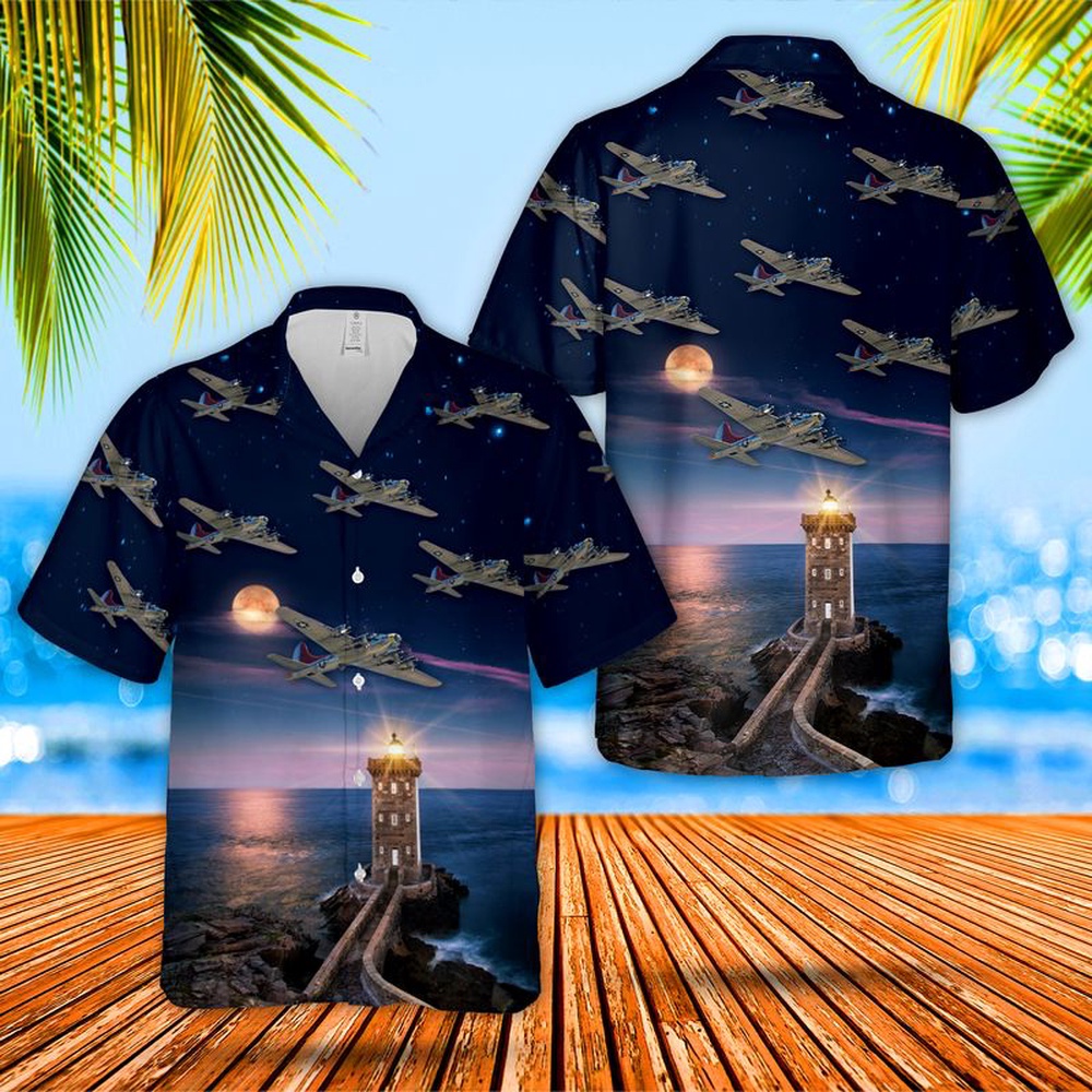 Air Force Hawaiian Shirt US Air Force Boeing B 17 Flying Fortress Miss Angela Hawaiian Shirt Veteran Hawaiian Shirt 1 x4aznr.jpg