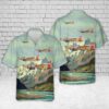 Air Force Hawaiian Shirt, US Air Force Boeing B-17 Flying Fortress Sentimental Journey Hawaiian Shirt, Veteran Hawaiian Shirt