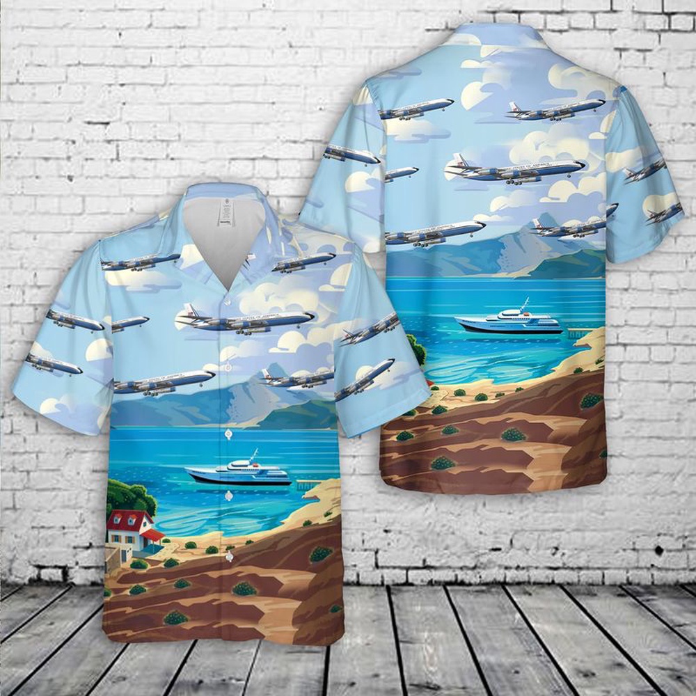 Air Force Hawaiian Shirt US Air Force Boeing VC 137C Hawaiian Shirt Veteran Hawaiian Shirt 1 onhim1.jpg Air Force Hawaiian Shirt US Air Force Boeing VC 137C Hawaiian Shirt Veteran Hawaiian Shirt 1 onhim1.jpg