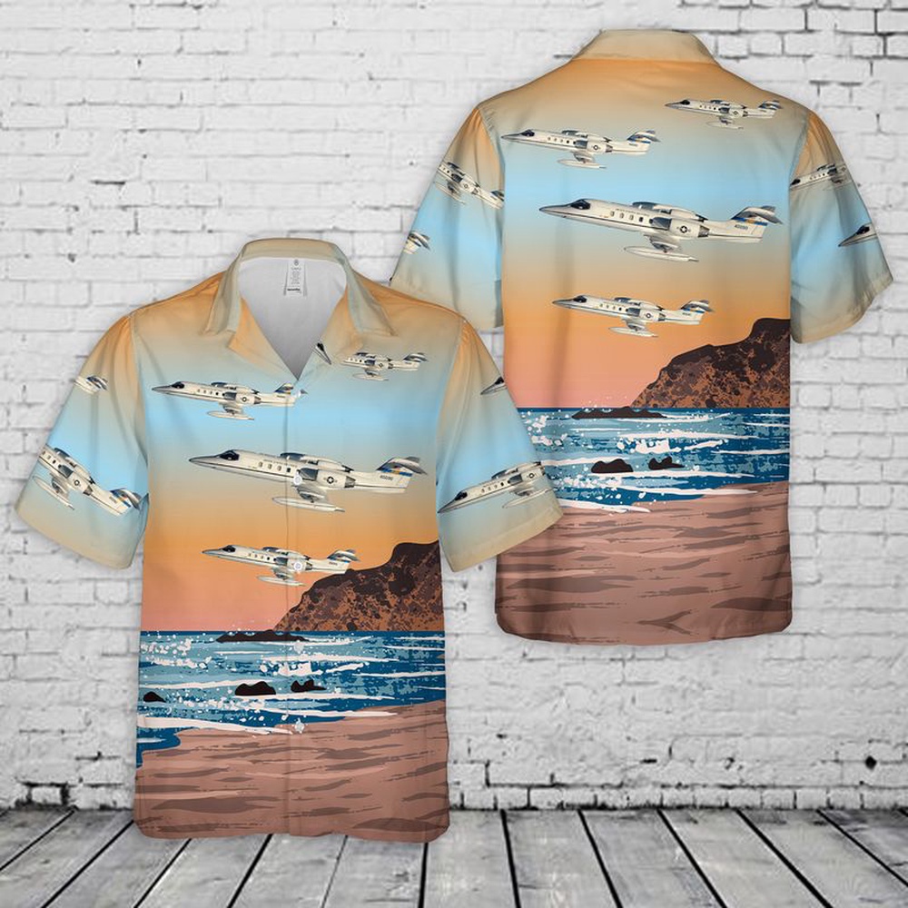 Air Force Hawaiian Shirt US Air Force Bombardier Learjet 35 Hawaiian Shirt Veteran Hawaiian Shirt 1 v3vk9k.jpg