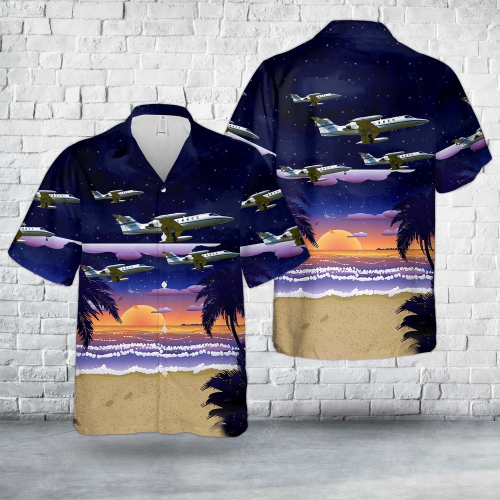 Air Force Hawaiian Shirt US Air Force C 21A Learjets Hawaiian Shirt Veteran Hawaiian Shirt 1 ncb9qw.jpg