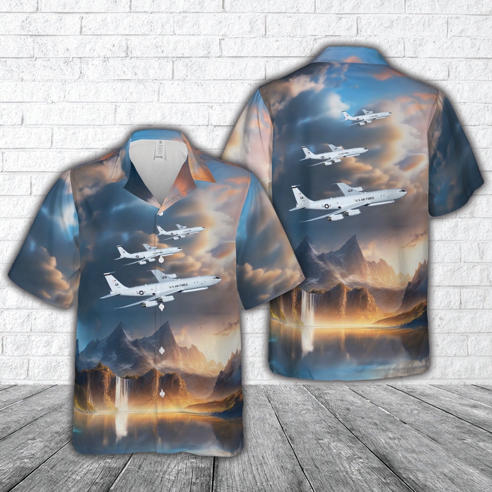 Air Force Hawaiian Shirt US Air Force E 8C Joint STARS Hawaiian Shirt Veteran Hawaiian Shirt 1 moltlz.jpg Air Force Hawaiian Shirt US Air Force E 8C Joint STARS Hawaiian Shirt Veteran Hawaiian Shirt 1 moltlz.jpg