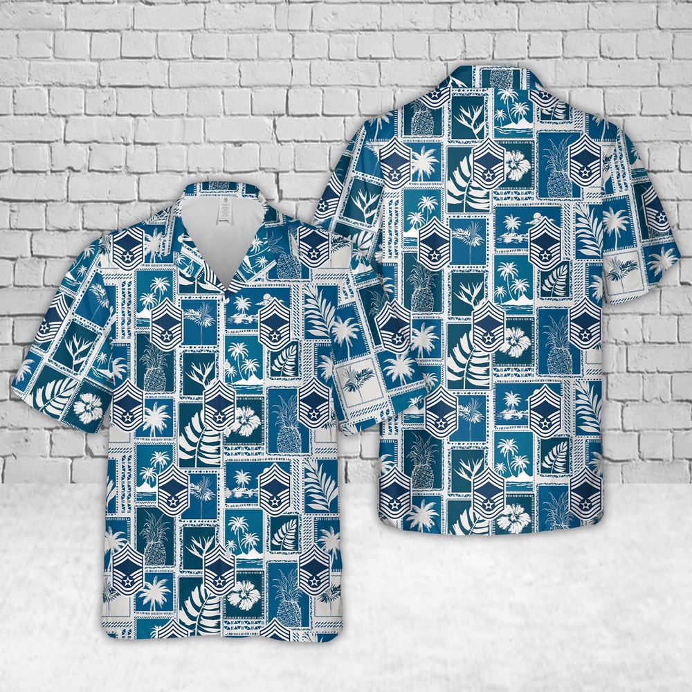 Air Force Hawaiian Shirt US Air Force E9a Chief Master Sergeant insignia 1994 present Hawaiian Shirt Veteran Hawaiian Shirt 1 ivfrgk.jpg Air Force Hawaiian Shirt US Air Force E9a Chief Master Sergeant insignia 1994 present Hawaiian Shirt Veteran Hawaiian Shirt 1 ivfrgk.jpg