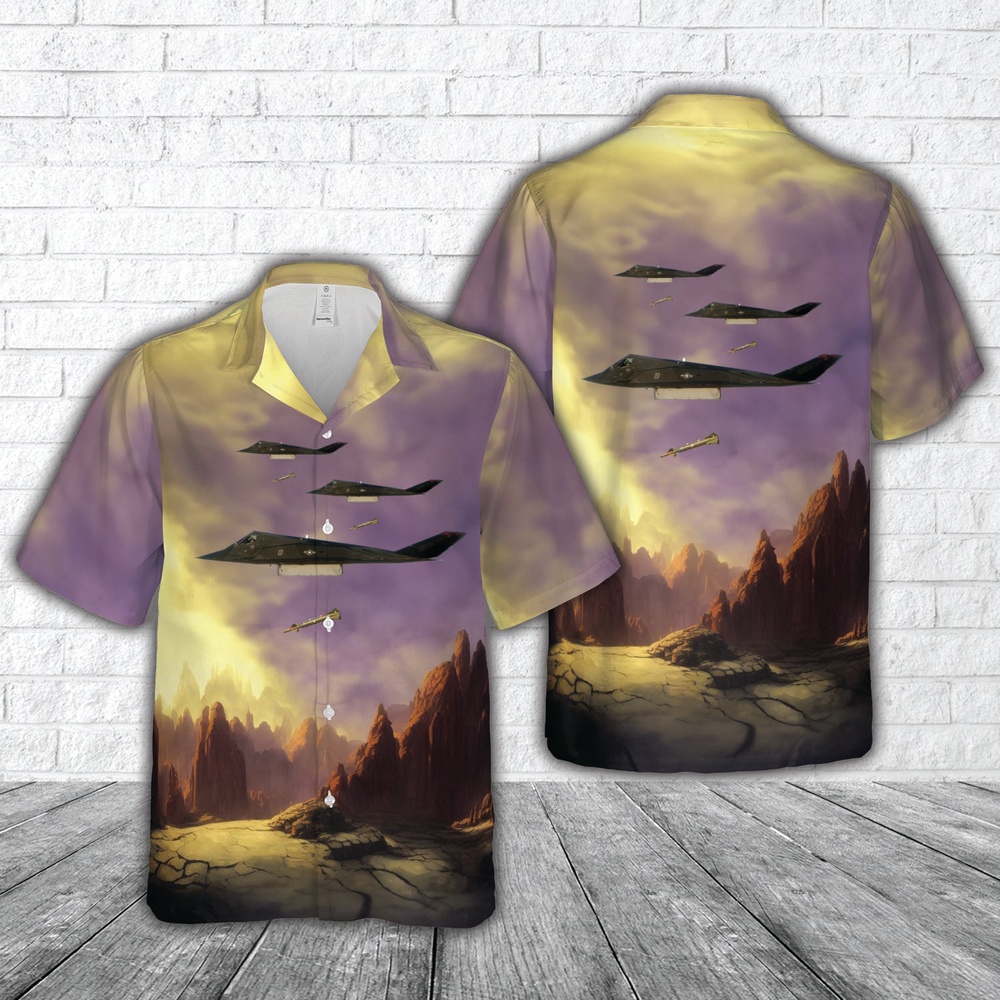 Air Force Hawaiian Shirt US Air Force F 117 Nighthawk drops a GBU 27 Hawaiian Shirt Veteran Hawaiian Shirt 1 zm9lfy.jpg Air Force Hawaiian Shirt US Air Force F 117 Nighthawk drops a GBU 27 Hawaiian Shirt Veteran Hawaiian Shirt 1 zm9lfy.jpg