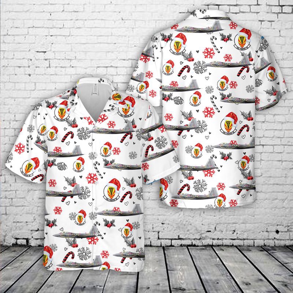 Air Force Hawaiian Shirt US Air Force Hawaii Air National Guard 154th Wing 199th Fighter Squadron F22A Raptor Christmas Hawaiian Shirt 1 nktfop.jpg Air Force Hawaiian Shirt US Air Force Hawaii Air National Guard 154th Wing 199th Fighter Squadron F22A Raptor Christmas Hawaiian Shirt 1 nktfop.jpg