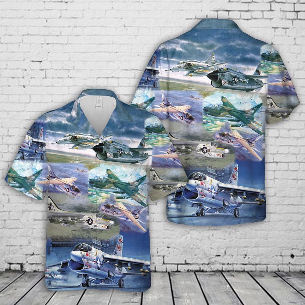 Air Force Hawaiian Shirt US Air Force LTV A 7 Corsair II Hawaiian Shirt Veteran Hawaiian Shirt 1 ch9q9p.jpg Air Force Hawaiian Shirt US Air Force LTV A 7 Corsair II Hawaiian Shirt Veteran Hawaiian Shirt 1 ch9q9p.jpg