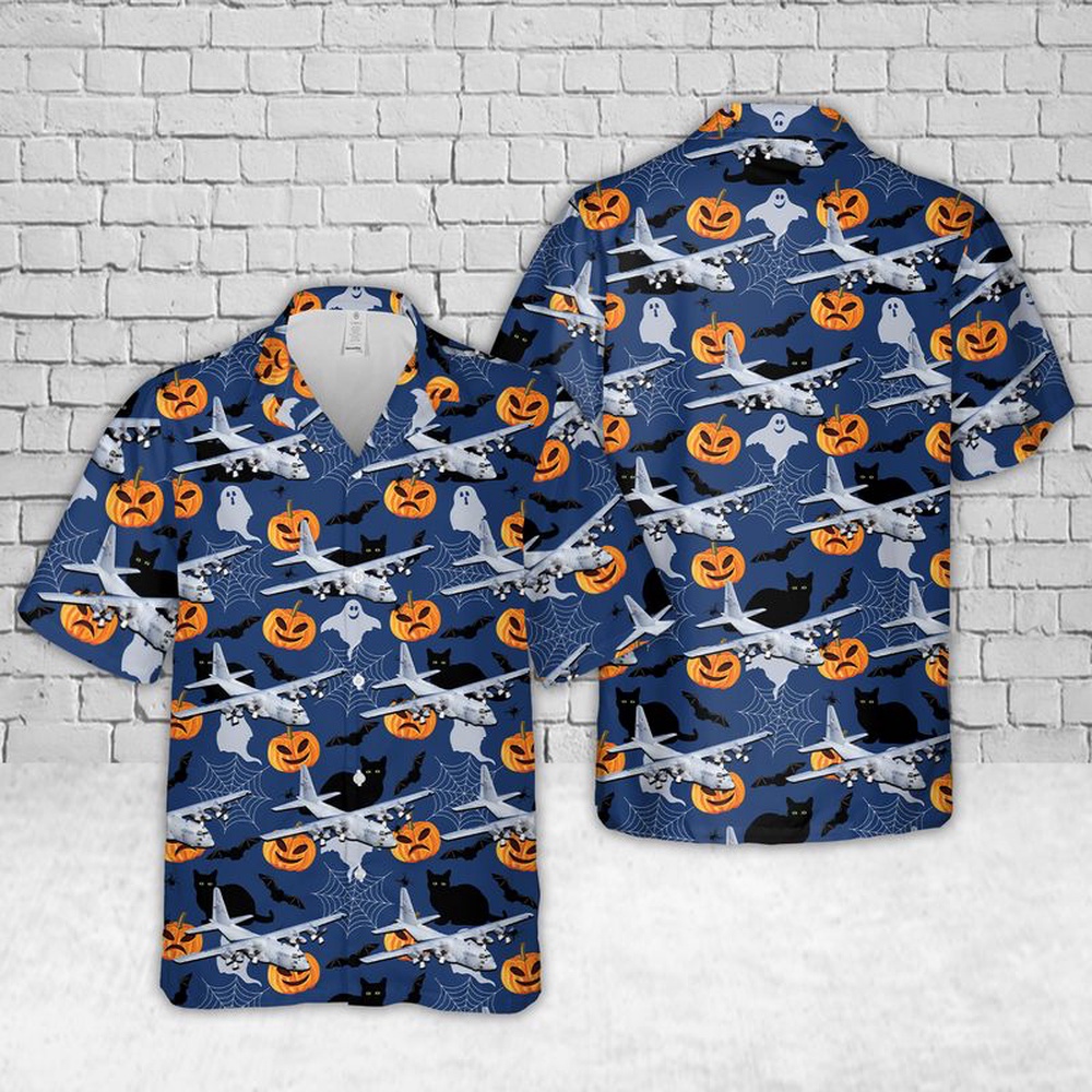 Air Force Hawaiian Shirt US Air Force Lockheed C 130 Hercules Halloween Hawaiian Shirt Veteran Hawaiian Shirt 1 qbfw14.jpg