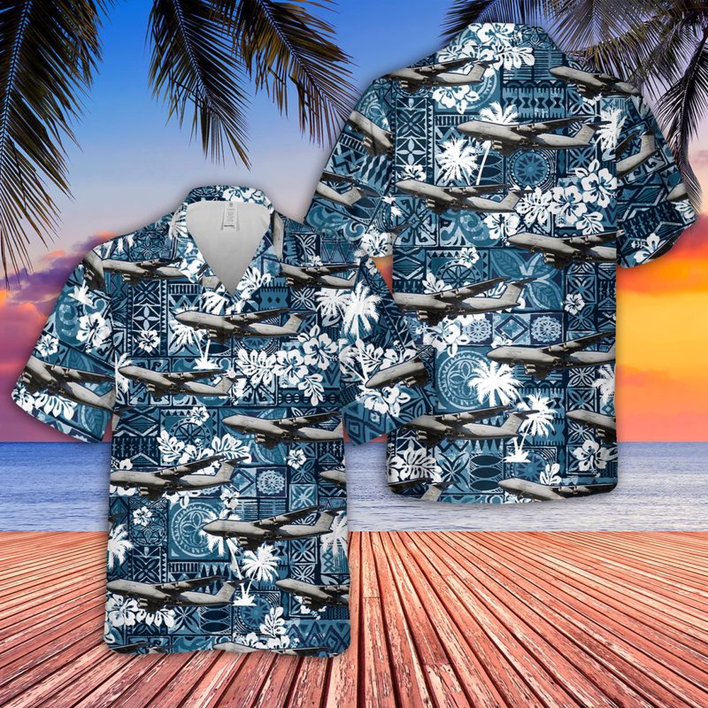Air Force Hawaiian Shirt US Air Force Lockheed C 5M Super Galaxy Hawaiian Shirt Veteran Hawaiian Shirt 1 dexful.jpg