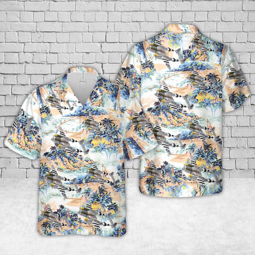Air Force Hawaiian Shirt US Air Force Lockheed P 38J Lightning Happy Jacks Go Buggy Of 79th Fighter Squadron Hawaiian Shirt 1 hxh3so.jpg