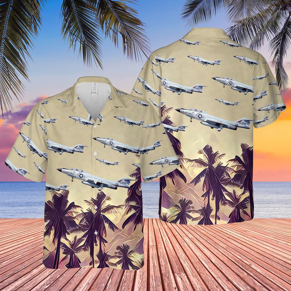 Air Force Hawaiian Shirt US Air Force McDonnell F 101 Voodoo Hawaiian Shirt Veteran Hawaiian Shirt 1 hphbya.jpg