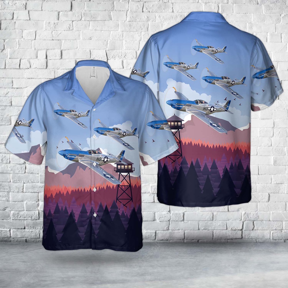Air Force Hawaiian Shirt US Air Force North American P 51D Mustang Moonbeam McSwine Hawaiian Shirt Veteran Hawaiian Shirt 1 uml0hw.jpg