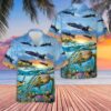 Air Force Hawaiian Shirt, US Air Force North American TP-51C Mustangs Betty Jane Hawaiian Shirt, Veteran Hawaiian Shirt