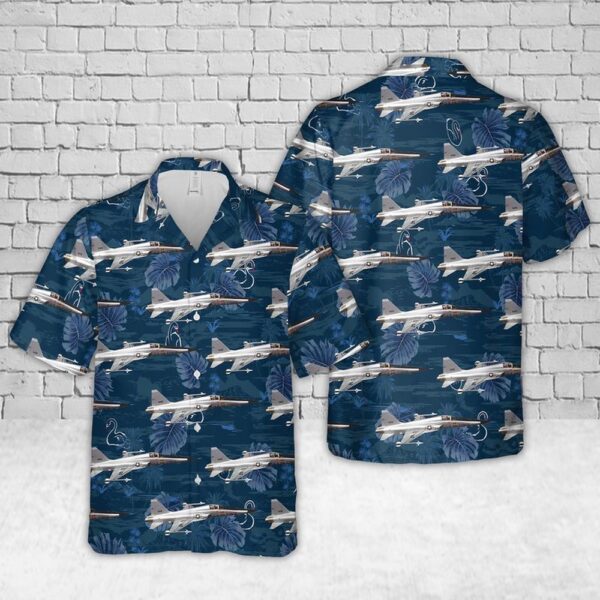 Air Force Hawaiian Shirt, US Air Force Northrop F-5E (Tail No. 11419) Hawaiian Shirt, Veteran Hawaiian Shirt