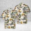 Air Force Hawaiian Shirt, US Air Force Oregon Air National Guard F-15 Eagle Christmas Hawaiian Shirt, Veteran Hawaiian Shirt
