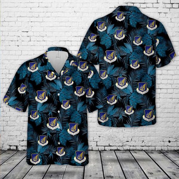 Air Force Hawaiian Shirt, US Air Force Pacific Air Forces (PACAF) Hawaiian Shirt, Veteran Hawaiian Shirt
