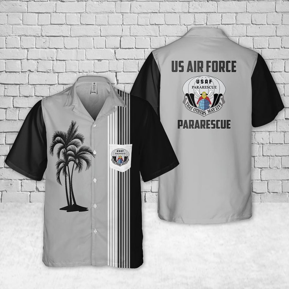 Air Force Hawaiian Shirt US Air Force Pararescue Pocket Hawaiian Shirt Veteran Hawaiian Shirt 1 eentut.jpg Air Force Hawaiian Shirt US Air Force Pararescue Pocket Hawaiian Shirt Veteran Hawaiian Shirt 1 eentut.jpg