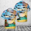 Air Force Hawaiian Shirt, US Air Force Sikorsky HH-60G Pavehawk 89-26206 56th Rescue Squadron 48th FW Hawaiian Shirt, Veteran Hawaiian Shirt