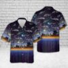 Air Force Hawaiian Shirt, US Air Force Senior Weapons Director Badge Hawaiian Shirt, Veteran Hawaiian Shirt