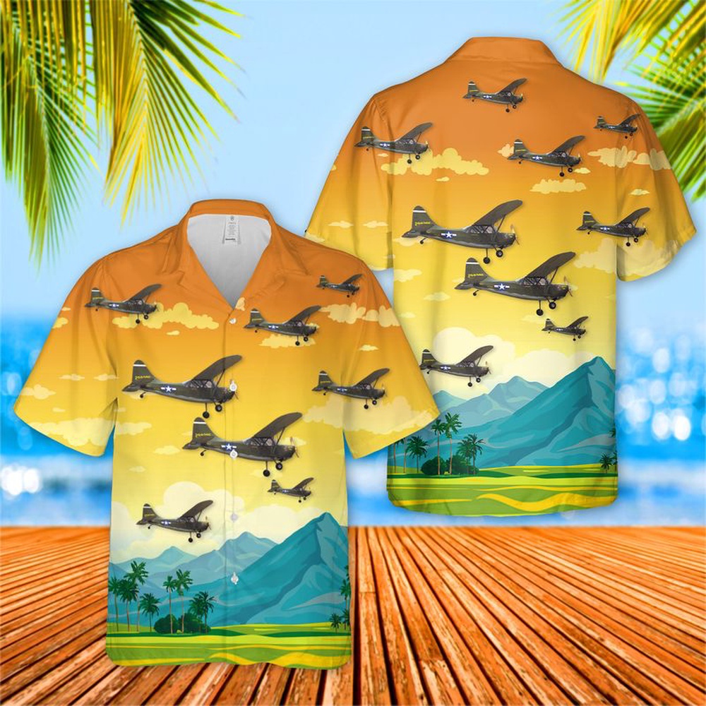 Air Force Hawaiian Shirt US Air Force Stinson L 5 Sentinel Hawaiian Shirt Veteran Hawaiian Shirt 1 dvolr4.jpg