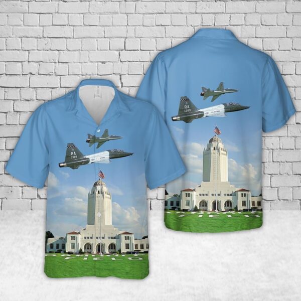 Air Force Hawaiian Shirt, US Air Force T-38 Talon Aircraft From 560th Flying Training Squadron In Randolph AFB, Texas Hawaiian Shirt