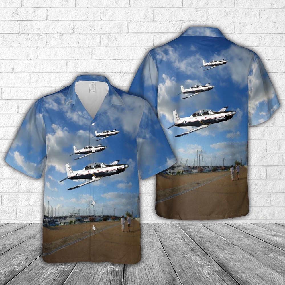 Air Force Hawaiian Shirt US Air Force T 6A Texan II Hawaiian Shirt Veteran Hawaiian Shirt 1 eez06a.jpg Air Force Hawaiian Shirt US Air Force T 6A Texan II Hawaiian Shirt Veteran Hawaiian Shirt 1 eez06a.jpg