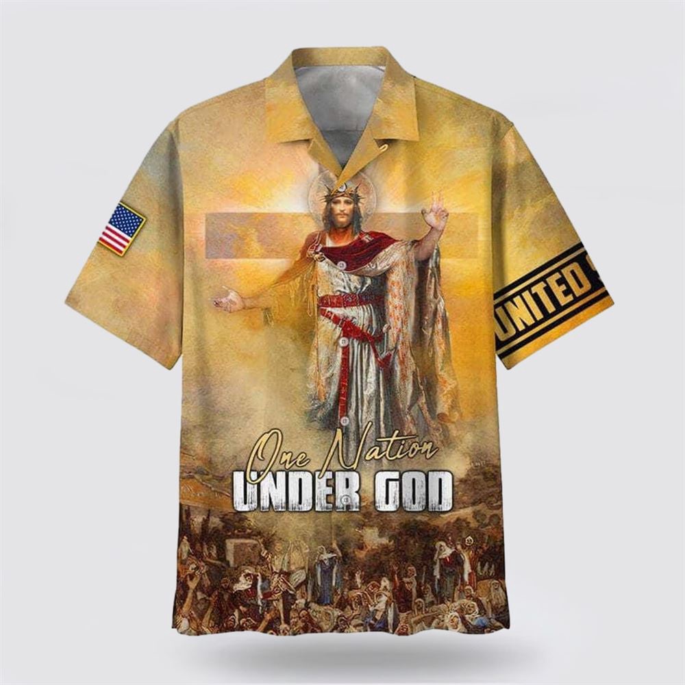 American Flag One Nation Under God Jesus Christ Christian Faith Hawaiian Shirt Christian Hawaiian Shirt Religious Aloha Shirt 1 vgizqg.jpg American Flag One Nation Under God Jesus Christ Christian Faith Hawaiian Shirt Christian Hawaiian Shirt Religious Aloha Shirt 1 vgizqg.jpg