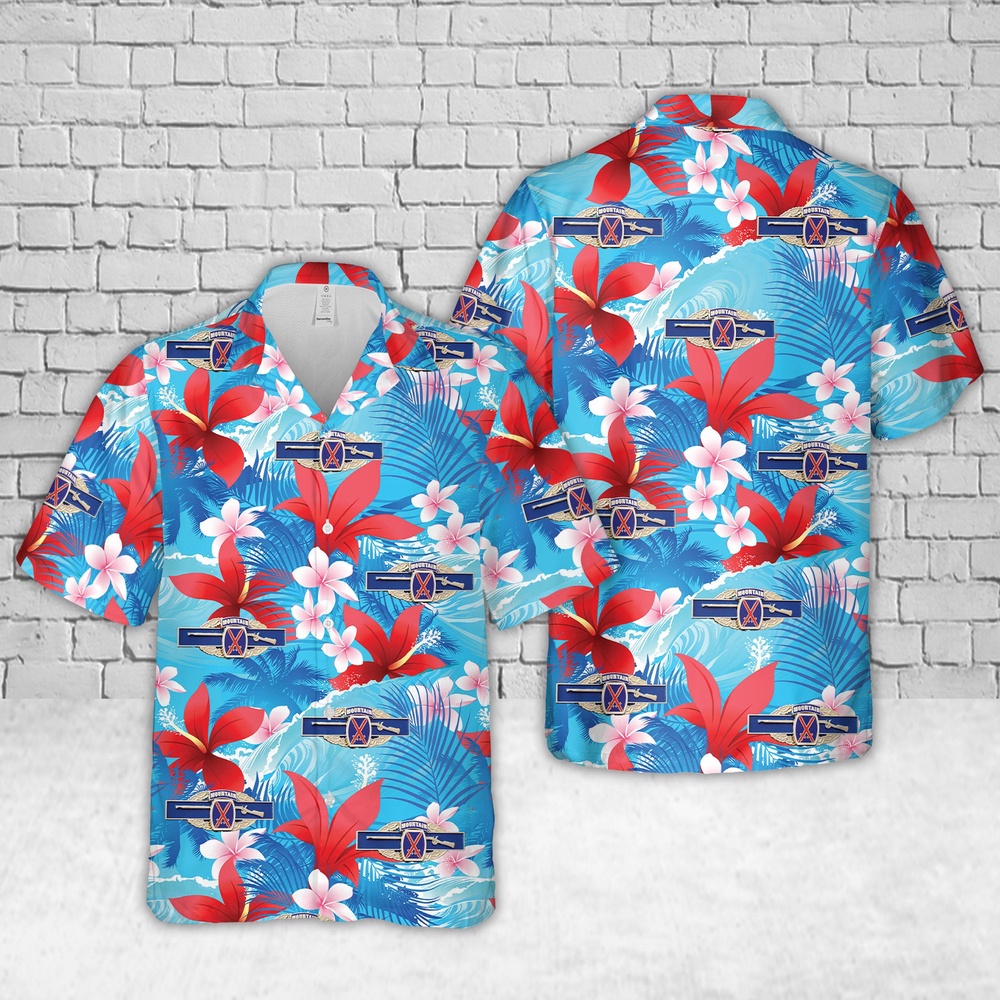 Army Hawaiian Shirt US Army 10th Mountain Combat Infantry Badge Army Patch CIB Hawaiian Shirt Military Aloha Shirt 1 jjowsi.jpg Army Hawaiian Shirt US Army 10th Mountain Combat Infantry Badge Army Patch CIB Hawaiian Shirt Military Aloha Shirt 1 jjowsi.jpg