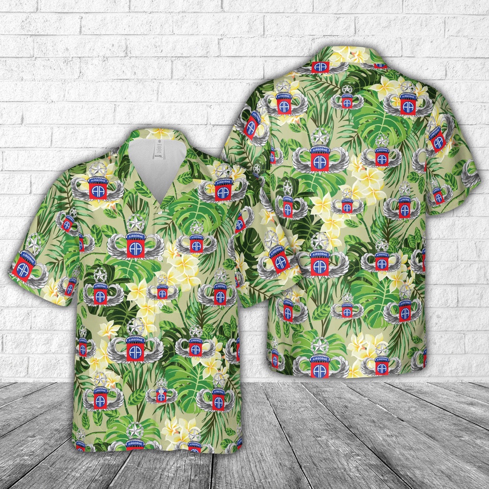 Army Hawaiian Shirt US Army 82nd Airborne Division Master Blaster Wings Hawaiian Shirt Military Aloha Shirt 1 ixakvi.jpg