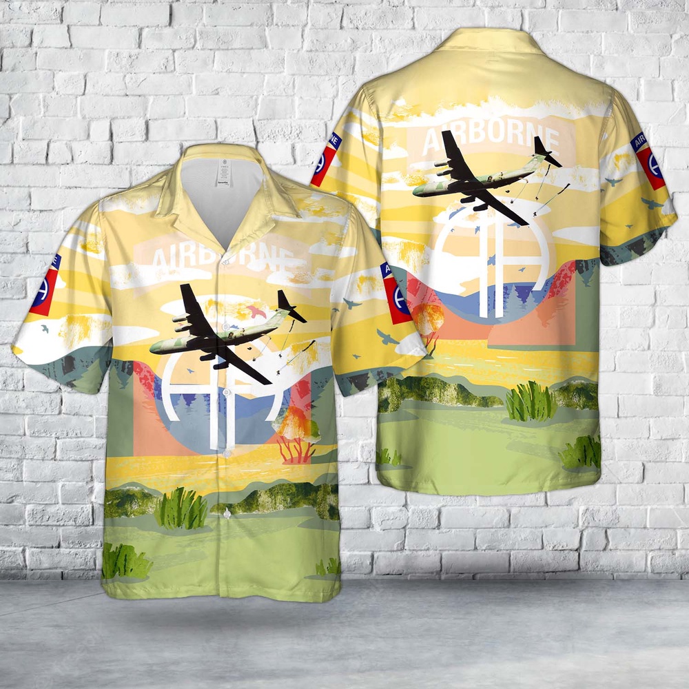 Army Hawaiian Shirt US Army 82nd Airborne troops jump from C 141B over Honduras 1988 Hawaiian Shirt Military Aloha Shirt 1 ludyfq.jpg Army Hawaiian Shirt US Army 82nd Airborne troops jump from C 141B over Honduras 1988 Hawaiian Shirt Military Aloha Shirt 1 ludyfq.jpg